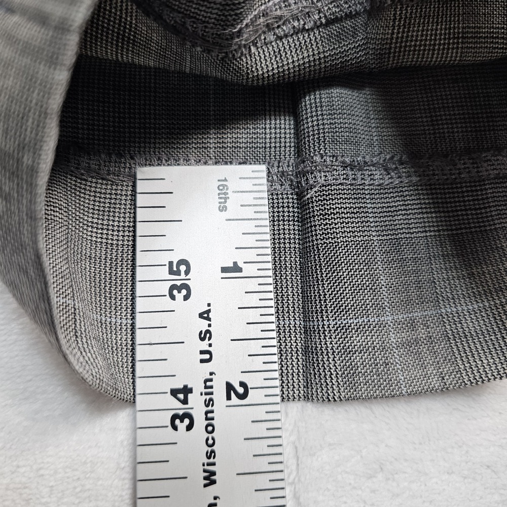 Indochino Suit Mens Sz 42R Pants 34x31 Houndstooth Glen Plaid Check 100% Wool - Picture 16 of 16